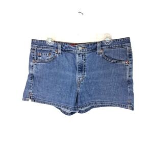 Y2K Vintage‎ Levis Superlow Stretch Jean Shorts Size 15 Shortie Booty Festival